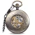 Import Engraved Case hollow oem antique pocket watch mechanical from China