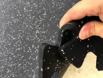 Environmental protection gym silencing, shock absorption and anti-skid rubber floor tile