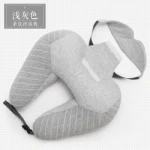 Ergonomic Car Office Memory Foam U Shape Neck Support Travel Pillow