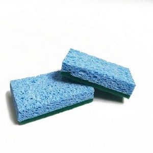 ESD Magic Kitchen Cleaning  Scrubber With Sponge wood pulp sponge