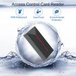 Eseye 13.56MHZ/125KHZ IC ID Smart Chip Card Reader Access Control Card Reader Wiegand 26/34