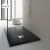 Import European Market Black Acrylic Artificial Resin Stone Bathroom Tile Shower tray Base from China