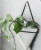 Import European Style Multifunction Home Decor Geometric Metal Flower Pots White Ceramic Succulent Wall Hanging Planter from China