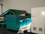 EVS-2 with double bar nonwoven needle stitching bonding textile finishing machine