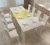 Import expanding dinning table set dining room furniture MDF extendable dining table from China