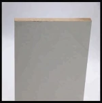 Expensive white 10mm  melamine MDF BOARD shandong Linyi