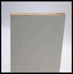 Expensive white 10mm  melamine MDF BOARD shandong Linyi