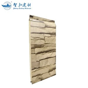 exterior sandwich wall panel for building materials