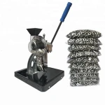 Eyelet punching machine for Shoes belt handbag garment