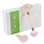 Import Facial Pink Quartz Stone Rose Coaster Neck Natural Jade Roller from China