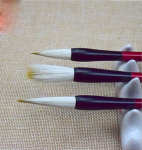 Factory custom logo traditional Chinese brush hair pencil calligraphy brushes