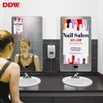 Factory customized 43 inch mirror lcd screen panel wall  waterproof digital signage wall mount advertising board