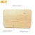 Import Factory Decorative Rectangle Wood Dishes Snack Dessert Steak Fruit Salad Plates Serving Dish Trays Serving Board For Restaurant from China