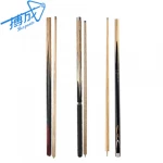 Factory Direct Sale Billiard Pool Cue Stick with Premium Canadian Maple Wood 19-21oz