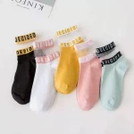 Factory direct sales glass socks embroidery custom  sheer crystal silk stockings  ladies socks