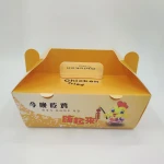 Factory Direct Supplyl Fried Chicken Take Away Packaging Paper Box
