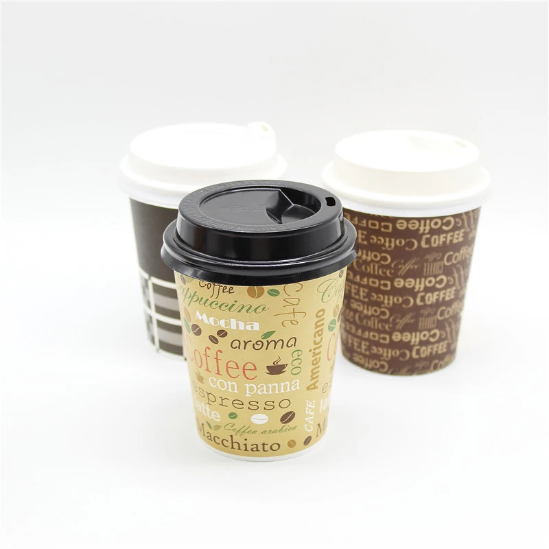 Factory hot sale sugarcane pulp paper cups, sugar cane fiber biodegradable plastic cups single wall style disposable PE coated cups