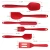 Import factory hot sales 5-Piece Silicone Cooking Utensils Kitchen Utensil set, Silicone Kitchen Utensils Set Best Kitchen Tools from China