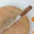 Import Factory Laser Pattern Blade 8&quot; Slicing Meat Cleaver Wood Handle Chopping Knife Stainless Steel Chopper Chinese Kitchen Knives from China
