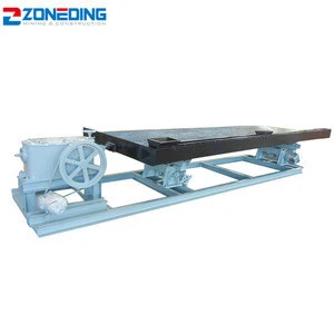 Factory mining vibrating table gold concentrating shaker table on sale
