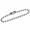 Factory outlet Cheap Price Stainless Steel Beaded Ball chain With Connectors