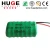 Import Factory price  button cell packs 1.2V rechargeable NiMh battery from China