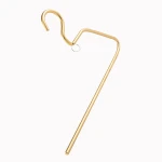Factory price Manufacturer Supplier metal white clothes wire hanger wardrobe rotating rack travel laundry peg Pants