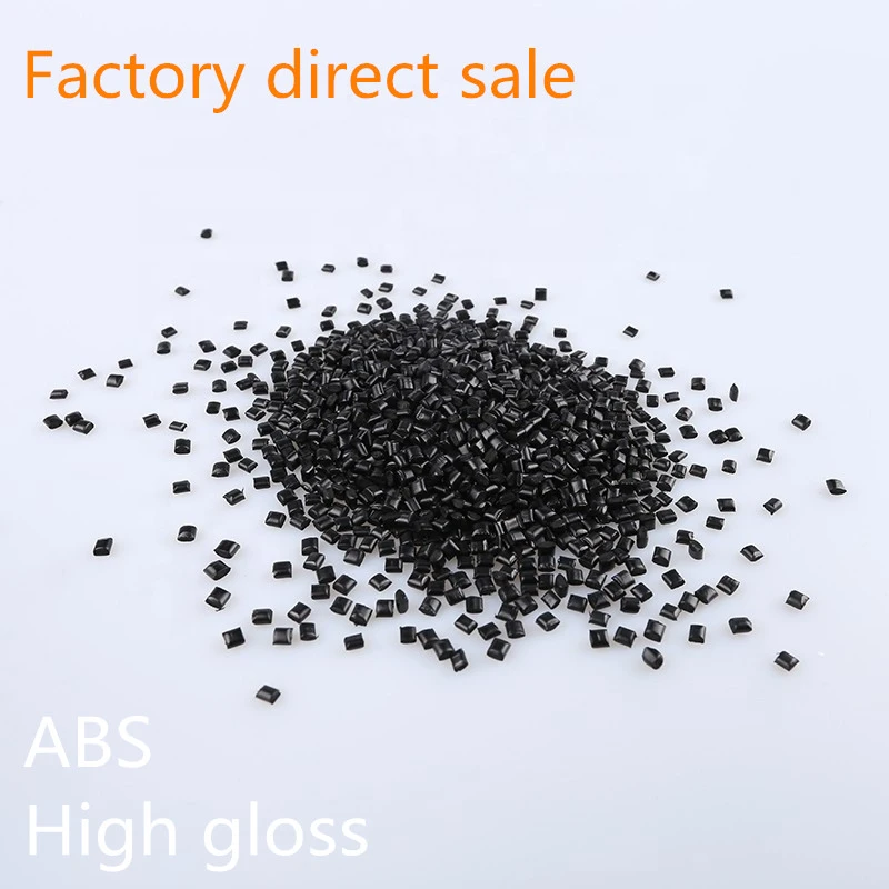 Factory Price Plastic Pellet Black Color ABS Plastic Raw Material