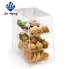 Factory sale Customized clear acrylic biscuits display rack/stand/case