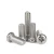 Import Factory Stainless Steel A2 A4 cross recessed raised chesse pan lens head screws from China