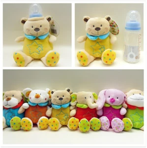 Factory Supply 240ml Capacity Cute Animal Design Baby Bottle Cover Water Bottle Cover
