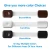 Import Factory Supply 6pcs Brown Color Baby Safety Lock Child Safe Locks Kids Security Sliding Window Locks from China