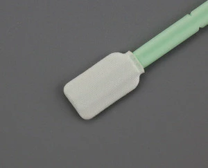 Factory Supply  two double  Microfiber cleanroom swab MS713