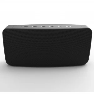 Factory wholesale Indoor/Outdoor power bank portable wireless speakers with extra bass (Black)
