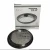 Import Factory wholesale silver dinner pate & dishes metal stainless steel food round serving tray set from China