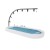 Import Factory wholesale spa equipment vichy shower massage bed for swimming pool from China