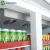 Fan cooling drink refrigerator showcase supermarket refrigeration equipment upright glass door display cooler