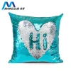 Fancy sublimation blank pillow case and heat transfer magic pillow case for custom print  custom satin printed pillow cases