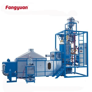 Fangyuan accuracy expandable polystyrene foaming equipment spray foam batch pre-expander machine