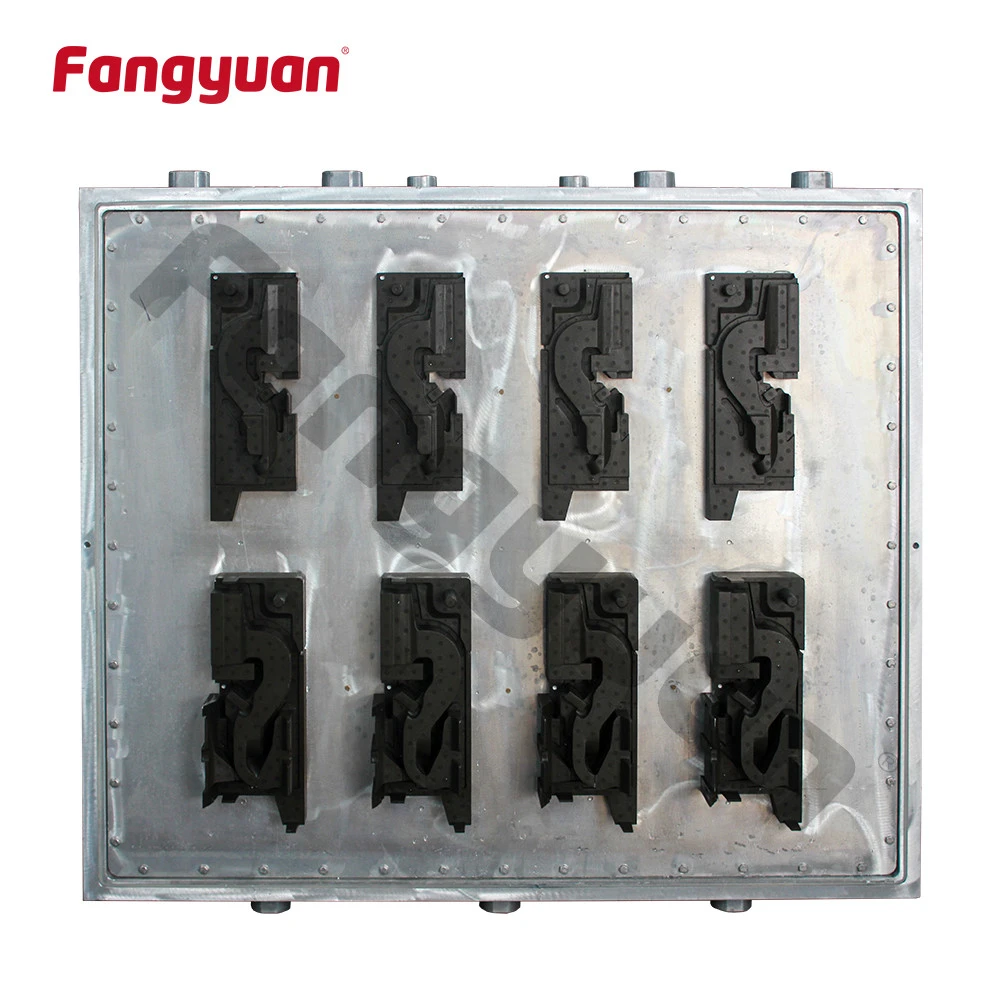 Fangyuan high quality customize aluminum alloy expanded polystyrene eps foam mould for eps moulding machine for vegetable fish P