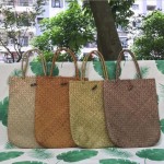 Fashion 2021 Women Summer Straw Large Tote Bag Beach Casual Shoulder Bag Handbag Handmade Basket Storage Shopping bag