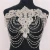 Import Fashion Handmade Rhinestone Beaded Mesh Sequined Lace Scarf Clothing Lace Scarf Accessories DIY Clothing Accessories from China