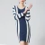 Import Fashion women stripes long casual dress from China