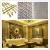 Import fashionable hollow out glass door decorative stainless steel screen from China