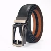 Fashionable Real Leather Durable Mens Belt with Pin Alloy Buckle