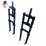 Fat bicycle   fork  1-1/8 28.6mm  snow   bike front air fork MTB forks travel 190mm    2.7kg
