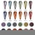 Import Feishi Popular Chrome Magic Mirror Nail Pigment Copper from China