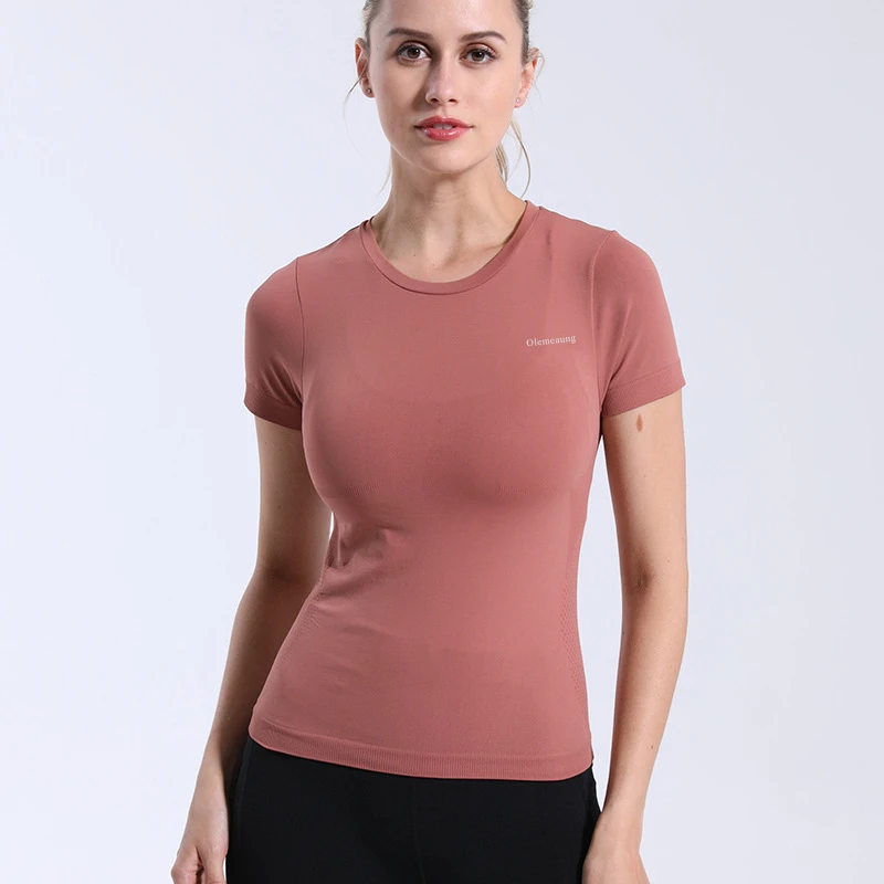 Fitness Sports Apparel Women tops GYM Sport T Shirt