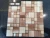 Import Floor and wall Interior design clear professional glass mosaic from China