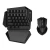 Import For PUBG FPS Games 2.4GHz Wireless Mechanical One-handed Gaming Keyboard and Mouse Combo for Android/iOS/PC from China